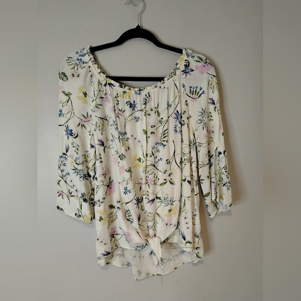 Floral Long Sleeve Blouse